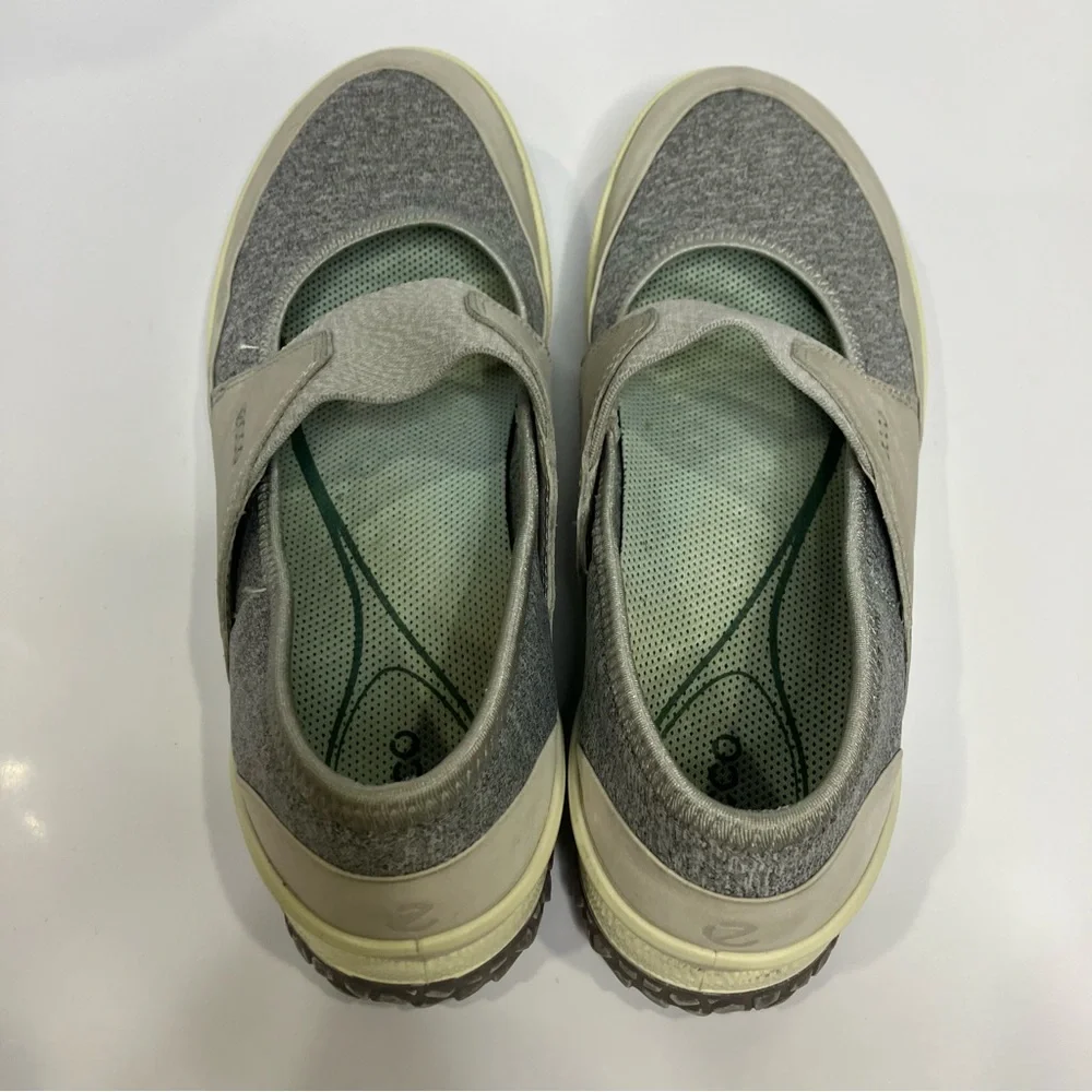 ECCO Biom Life mary Jane shoes flats comfort shoes‎ women’s size 39 gray casual